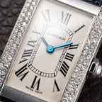 Cartier Américaine Factory Diamond Set 18k White Gold Full Set Ref 2489 from 2002