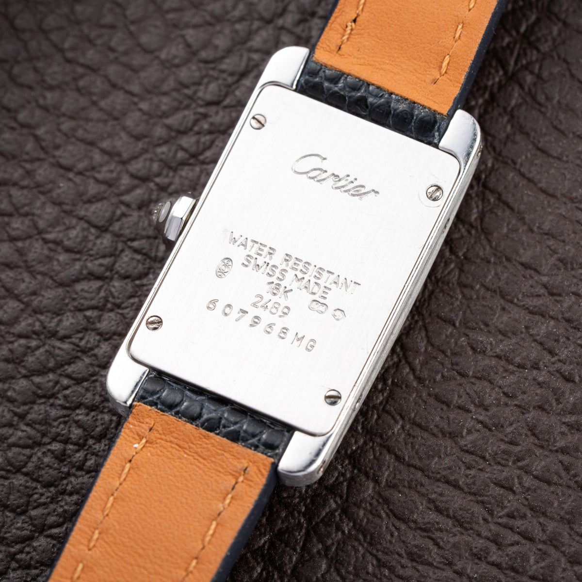 Cartier Américaine Factory Diamond Set 18k White Gold Full Set Ref 2489 from 2002