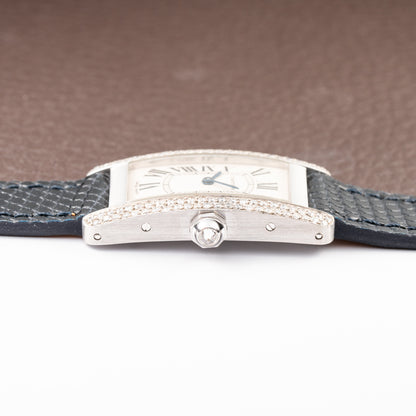Cartier Américaine Factory Diamond Set 18k White Gold Full Set Ref 2489 from 2002