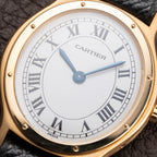 Cartier Arcade Extra Plate GM 18K Yelow Gold Cal. FP21 Ref. 96057 from 1970s