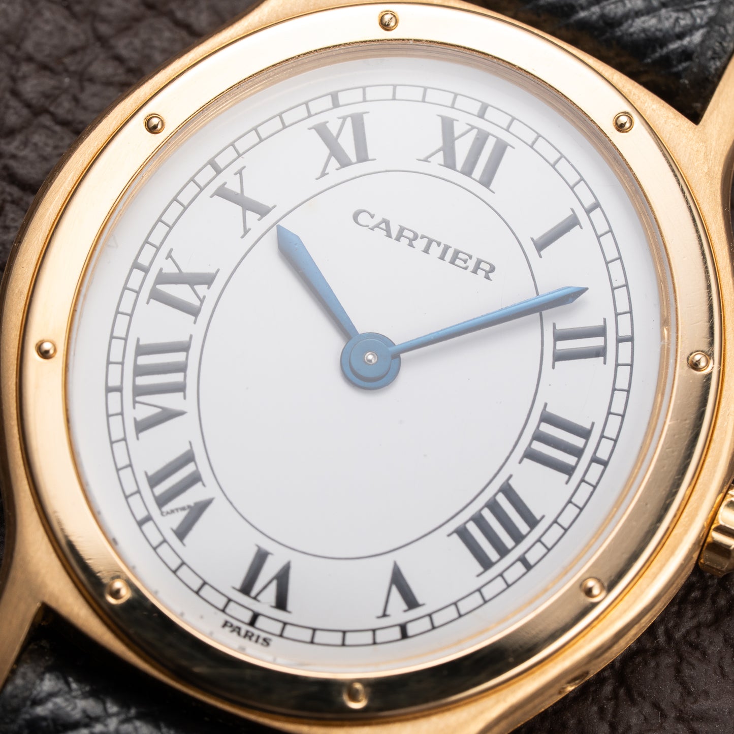 Cartier Arcade Extra Plate GM 18K Yelow Gold Cal. FP21 Ref. 96057 from 1970s