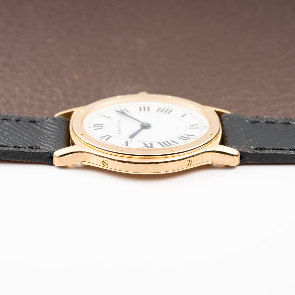 Cartier Arcade Extra Plate GM 18K Yelow Gold Cal. FP21 Ref. 96057 from 1970s
