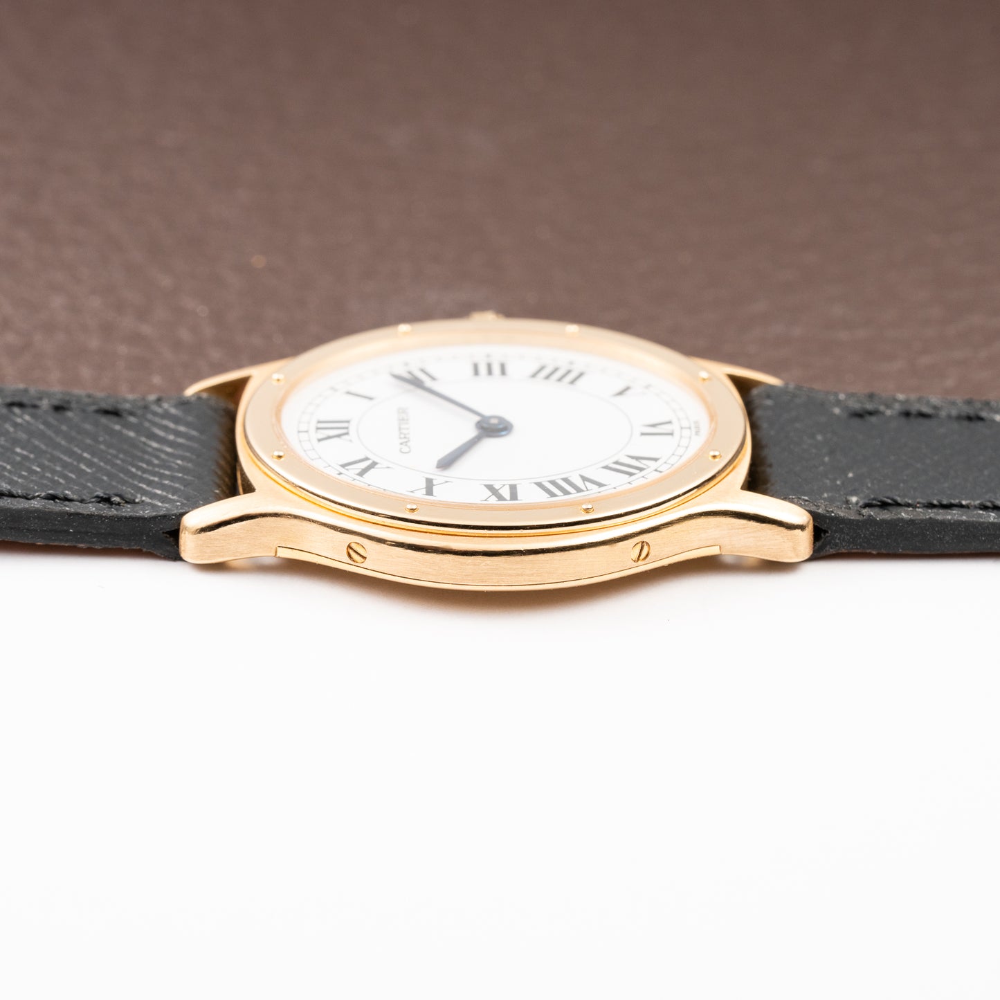 Cartier Arcade Extra Plate GM 18K Yelow Gold Cal. FP21 Ref. 96057 from 1970s