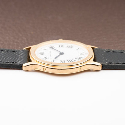 Cartier Arcade Extra Plate GM 18K Yelow Gold Cal. FP21 Ref. 96057 from 1970s
