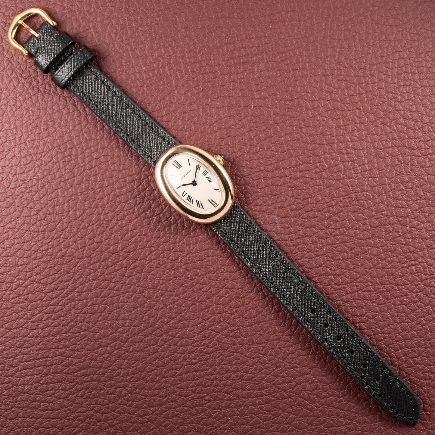 Cartier Baignoire 18K Yellow Gold Quartz Ref. 866044 from 1990s