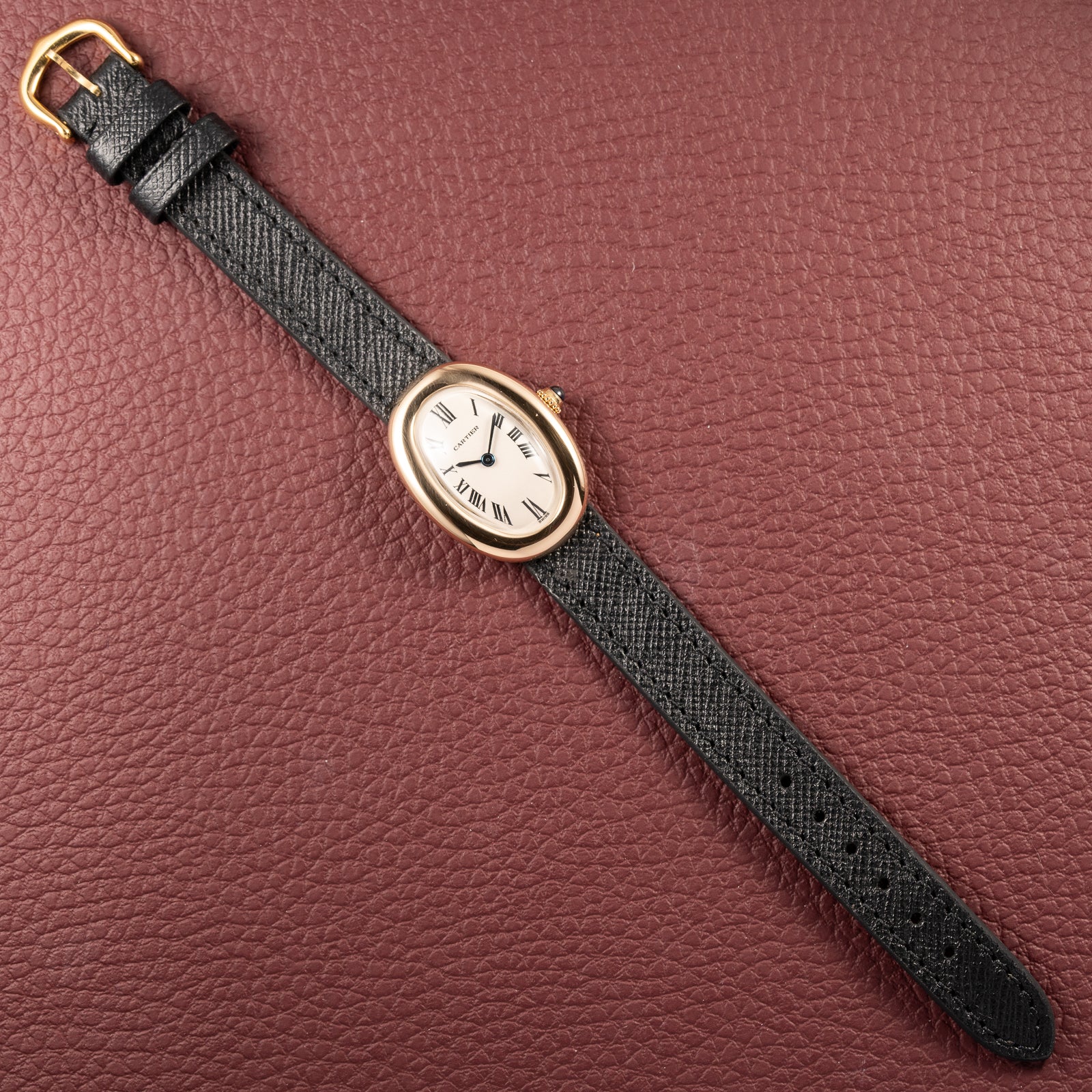 Cartier Baignoire 18K Yellow Gold Quartz Ref. 866044 from 1990s