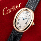 Cartier Baignoire 18K Yellow Gold w/ Cartier Service 2026 - 2y Warranty Ref. 8057925 From 1990s