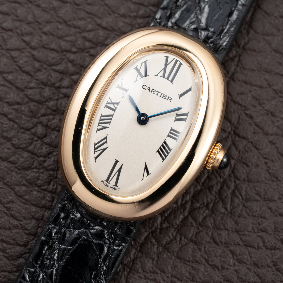 Cartier Baignoire 18K Yellow Gold w/ Cartier Service 2026 - 2y Warranty Ref. 8057925 From 1990s