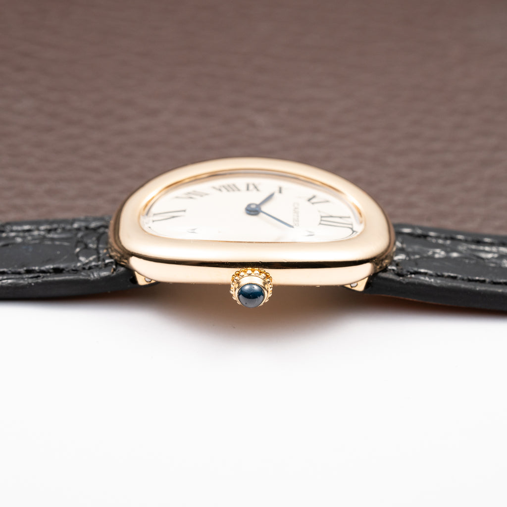 Cartier Baignoire 18K Yellow Gold w/ Cartier Service 2026 - 2y Warranty Ref. 8057925 From 1990s