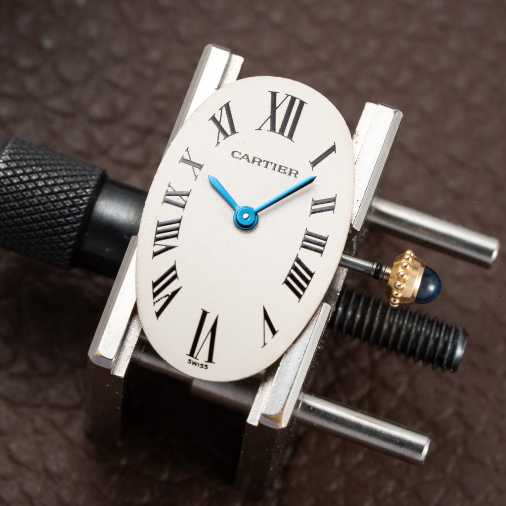 Cartier Baignoire 18K Yellow Gold Quartz with Cartier Service Papers Ref 8057912 from 1990s