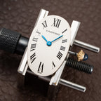 Cartier Baignoire 18K Yellow Gold Quartz with Cartier Service Papers Ref 8057912 from 1990s