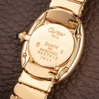 Cartier Baignoire 18K Yellow Gold Quartz with Cartier Service Papers Ref 8057912 from 1990s