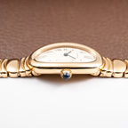 Cartier Baignoire 18K Yellow Gold Quartz with Cartier Service Papers Ref 8057912 from 1990s