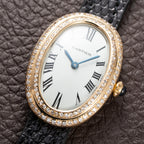 Cartier Baignoire 'Paris' Two-Row Diamond Bezel 18K Yellow Gold Ref. 78094 From 1970s