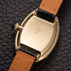 Cartier Baignoire 'Paris' Two-Row Diamond Bezel 18K Yellow Gold Ref. 78094 From 1970s