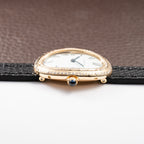 Cartier Baignoire 'Paris' Two-Row Diamond Bezel 18K Yellow Gold Ref. 78094 From 1970s