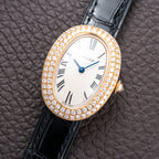 Cartier Baignoire Two-Row Factory Diamond Set 18K Yellow Gold Cartier Serviced 2026 Ref. 866044
