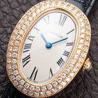 Cartier Baignoire Two-Row Factory Diamond Set 18K Yellow Gold Cartier Serviced 2026 Ref. 866044