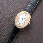 Cartier Baignoire Two-Row Factory Diamond Set 18K Yellow Gold Cartier Serviced 2026 Ref. 866044
