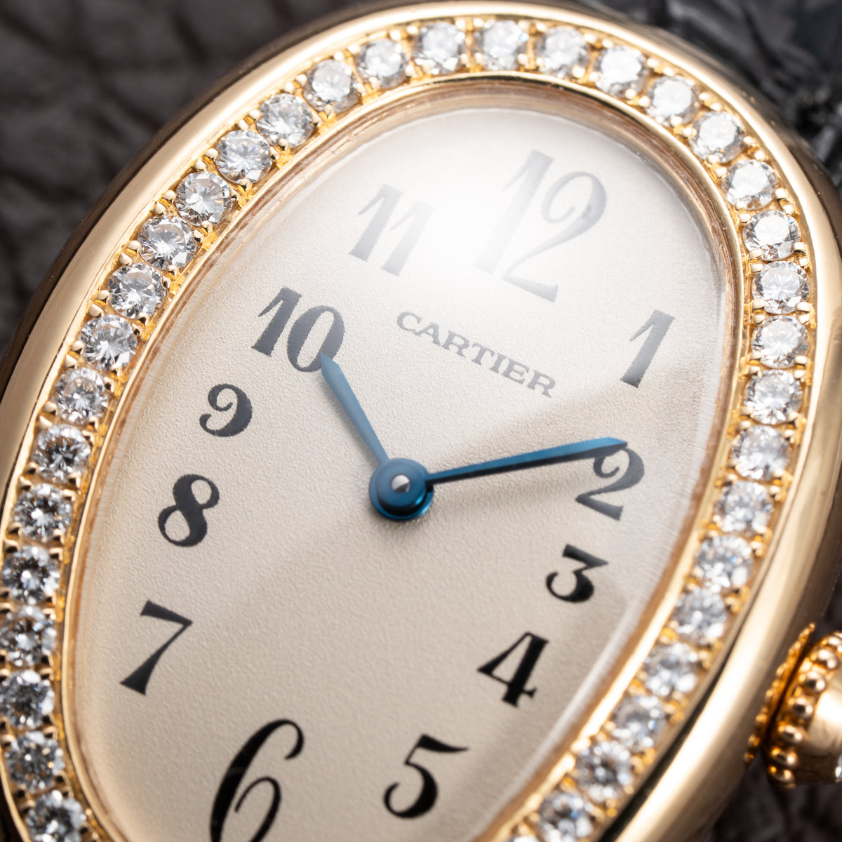 Cartier Baignoire Factory Diamond Cartier Serviced 2026 – 2-Year International Warranty Ref. 1954 Full Set from 1996