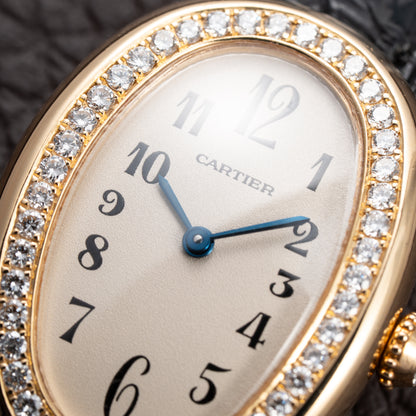 Cartier Baignoire Factory Diamond Cartier Serviced 2026 – 2-Year International Warranty Ref. 1954 Full Set from 1996