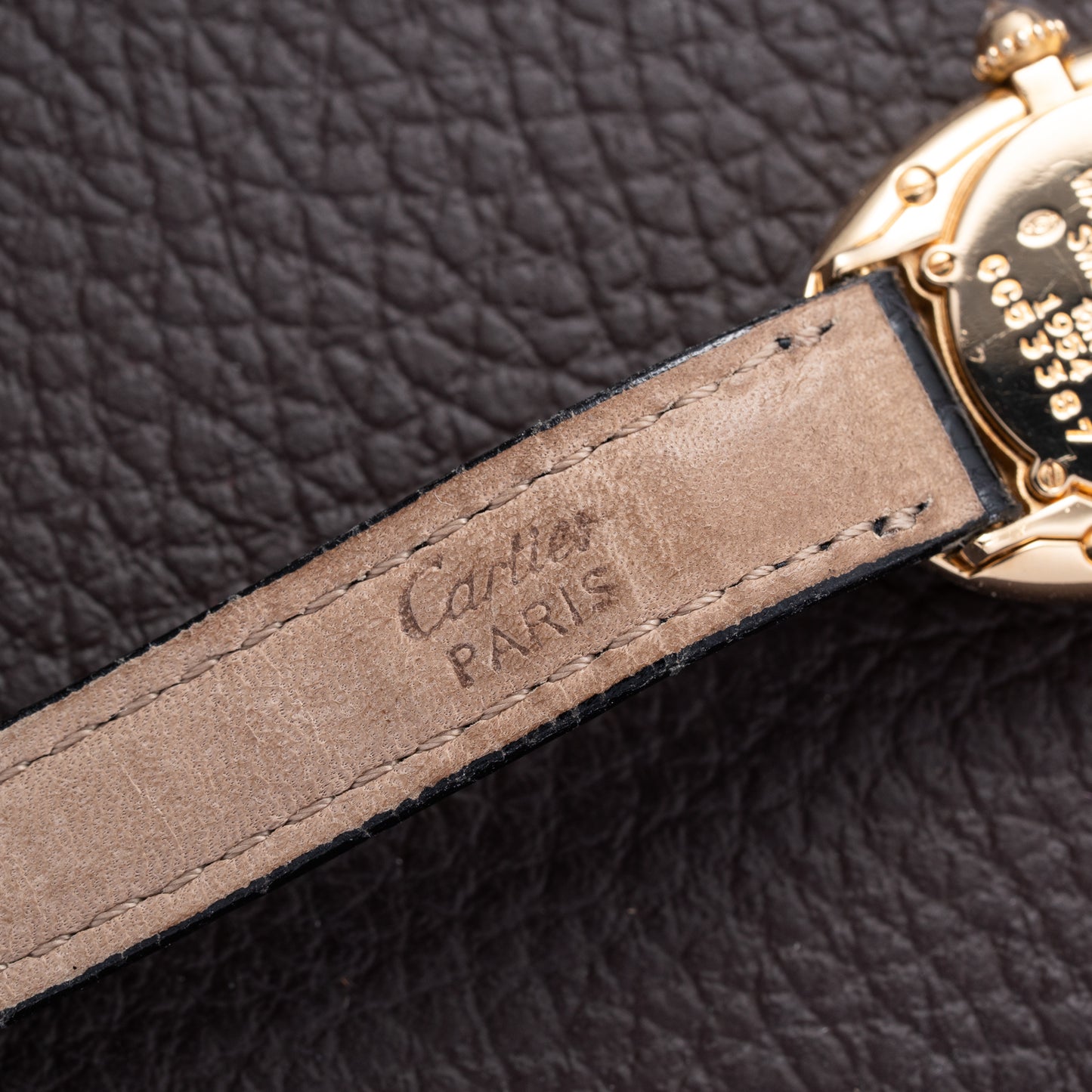 Cartier Baignoire Factory Diamond Cartier Serviced 2026 – 2-Year International Warranty Ref. 1954 Full Set from 1996