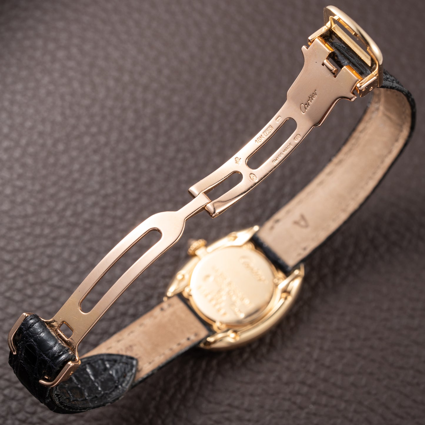 Cartier Baignoire Factory Diamond Cartier Serviced 2026 – 2-Year International Warranty Ref. 1954 Full Set from 1996
