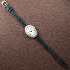 Cartier Baignoire Diamond Set White Gold 18K 'Paris' Dial Ref 78094 from 1970s