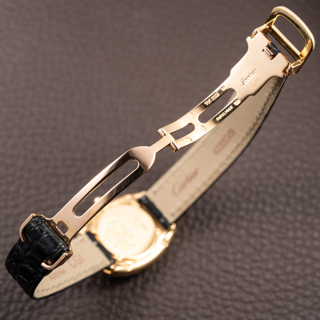 Cartier Baignoire Pavé Diamond Set 18K Yellow Gold Full Set from 1989 Cartier Service 2026 Ref 8057912