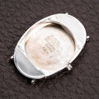 Cartier Baignoire Diamond Set White Gold 18K 'Paris' Dial Ref 78094 from 1970s