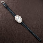 Cartier Baignoire Diamond Set White Gold 18K 'Paris' Dial Ref 78094 from 1970s