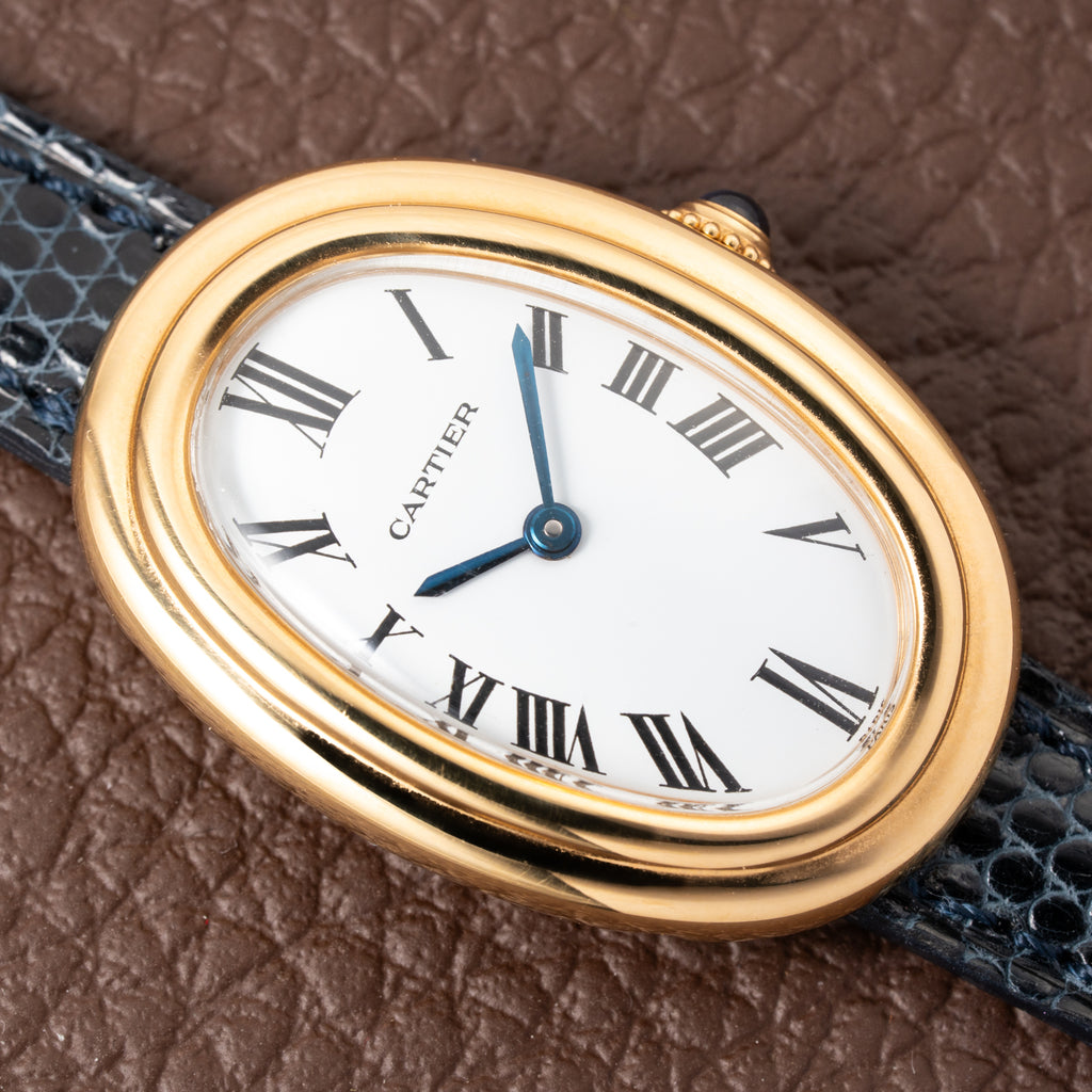 Cartier Baignoire “Paris” GM Ref. 78094  18K Yellow Gold from 1970s