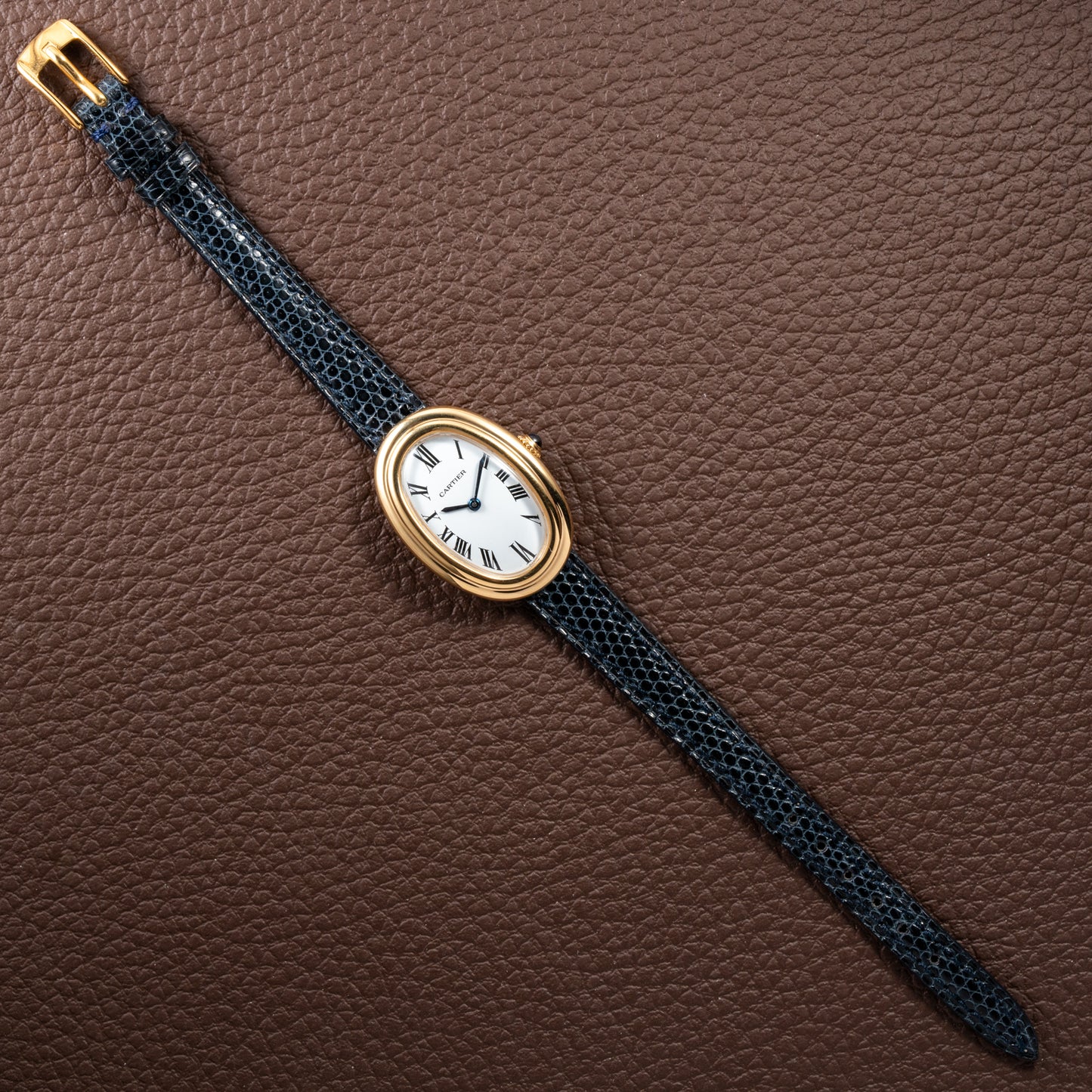 Cartier Baignoire “Paris” GM Ref. 78094  18K Yellow Gold from 1970s