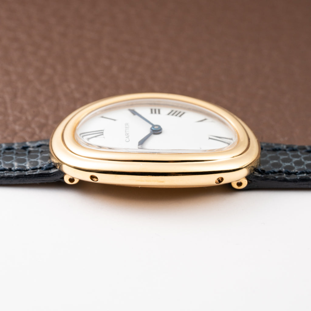 Cartier Baignoire “Paris” GM Ref. 78094  18K Yellow Gold from 1970s