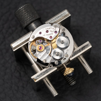 Cartier Must de Tank "Set of Three" Burgundy from 1985 Ultra-Rare Collector’s Treasure
