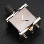 Cartier Must de Tank "Set of Three" Burgundy from 1985 Ultra-Rare Collector’s Treasure