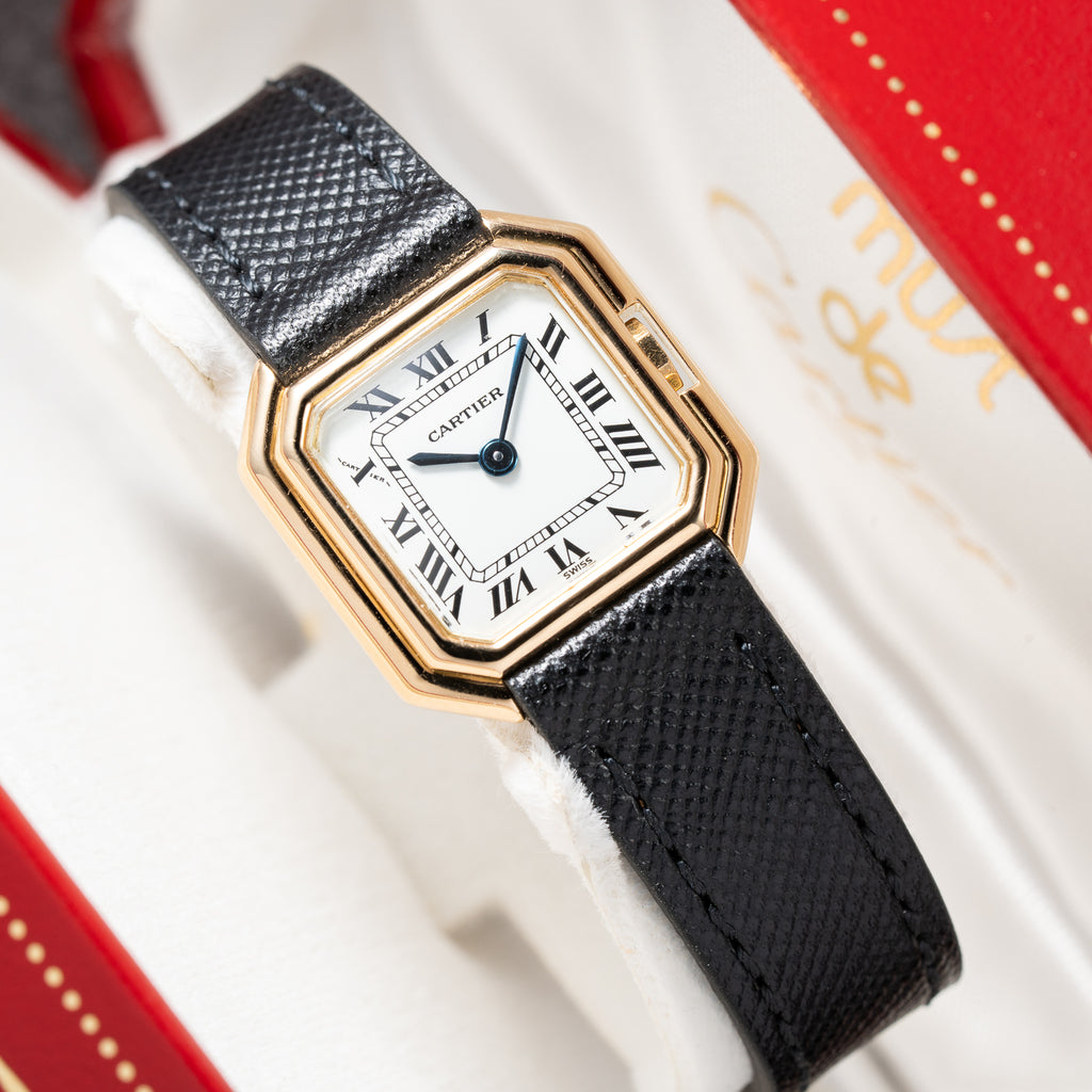 Cartier Ceinture Mini PM 18K Yellow Gold Quartz Ref. 66020 From 1970s