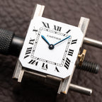 Cartier Ceinture "Paris" Dial 18K White & Yellow Gold PM Ref. 78210  from 1970s