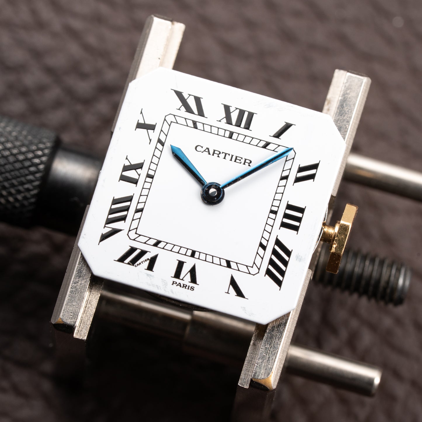Cartier Ceinture "Paris" Dial 18K White & Yellow Gold PM Ref. 78210  from 1970s