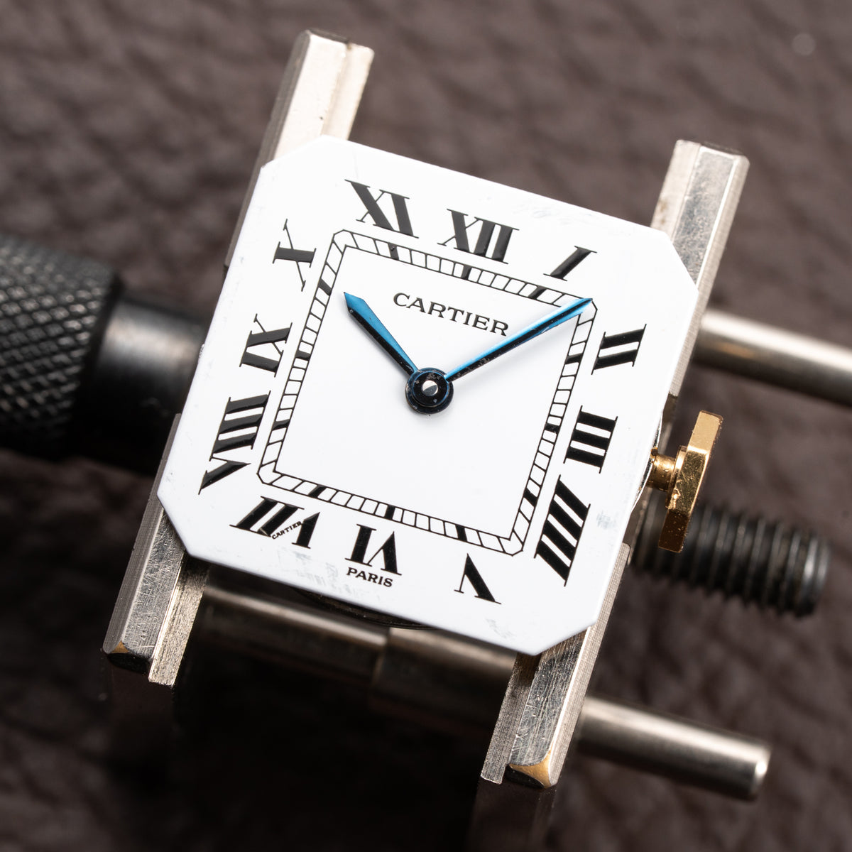 Cartier Ceinture "Paris" Dial 18K White & Yellow Gold PM Ref. 78210  from 1970s