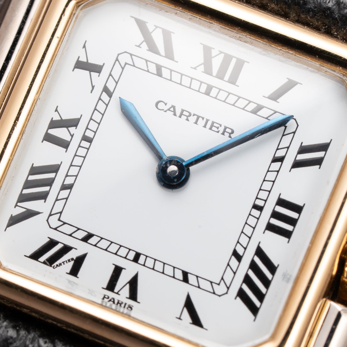 Cartier Ceinture "Paris" Dial 18K White & Yellow Gold PM Ref. 78210  from 1970s