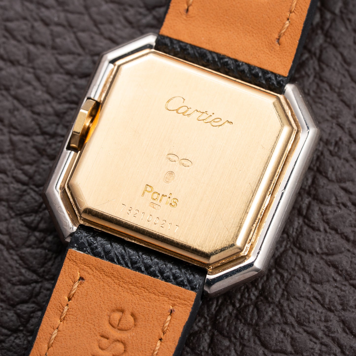 Cartier Ceinture "Paris" Dial 18K White & Yellow Gold PM Ref. 78210  from 1970s