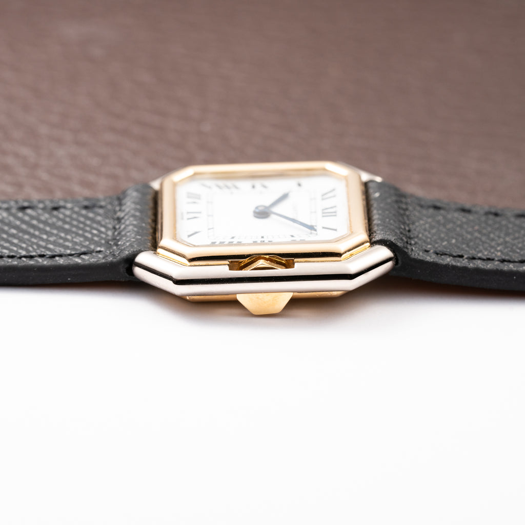 Cartier Ceinture "Paris" Dial 18K White & Yellow Gold PM Ref. 78210  from 1970s