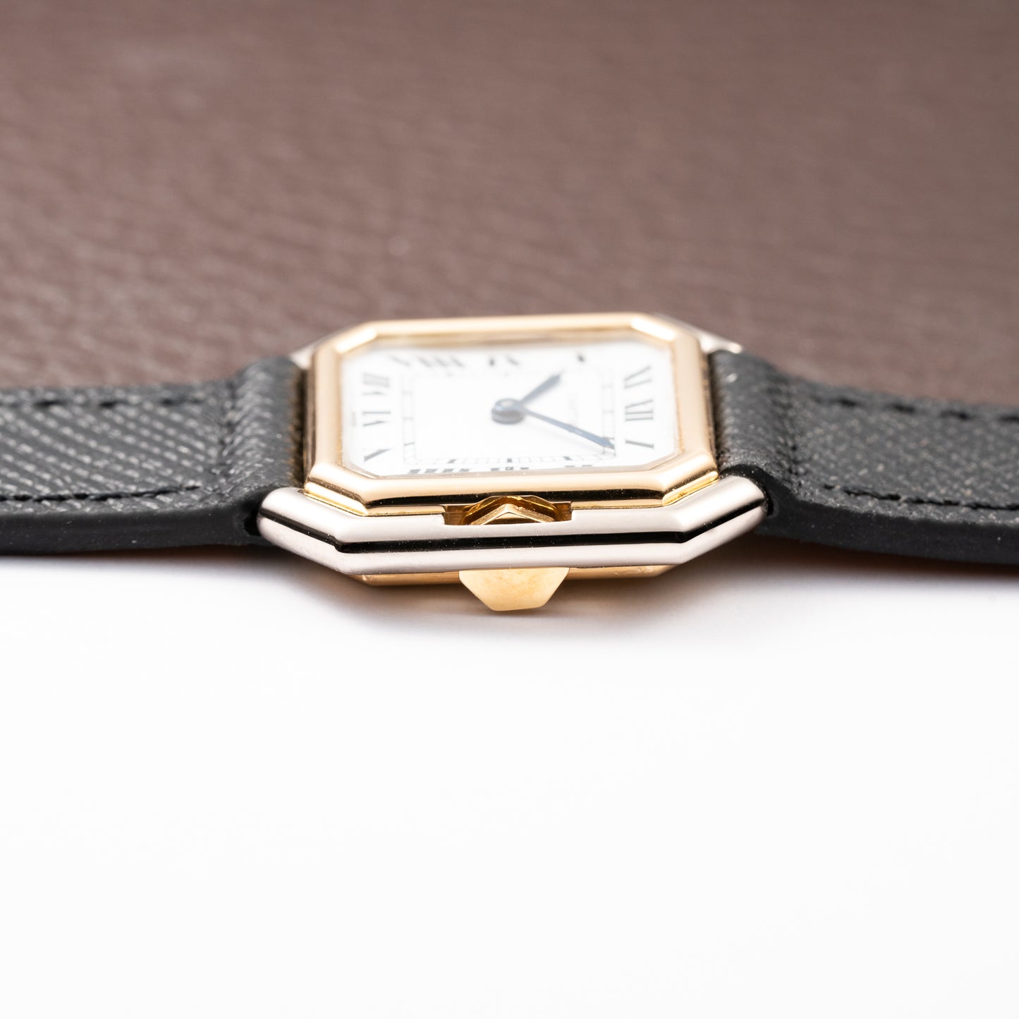 Cartier Ceinture "Paris" Dial 18K White & Yellow Gold PM Ref. 78210  from 1970s