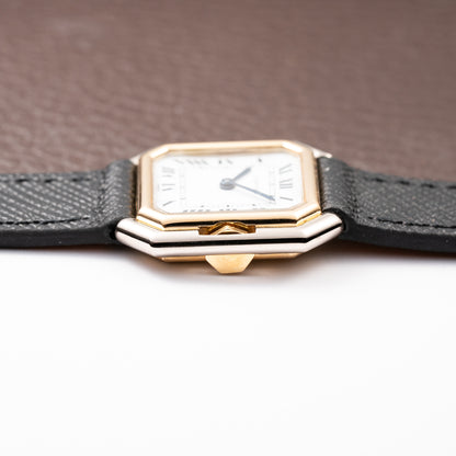 Cartier Ceinture "Paris" Dial 18K White & Yellow Gold PM Ref. 78210  from 1970s