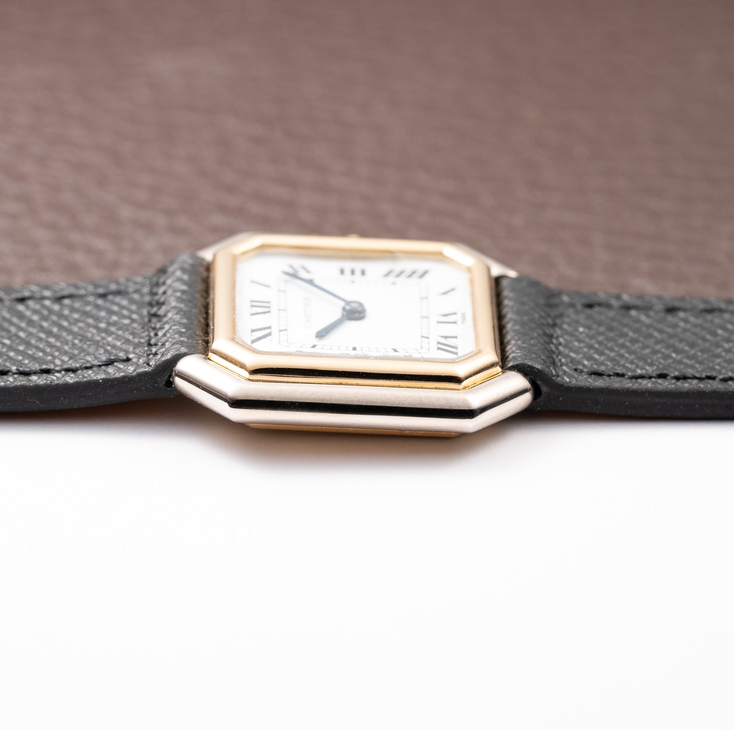 Cartier Ceinture "Paris" Dial 18K White & Yellow Gold PM Ref. 78210  from 1970s