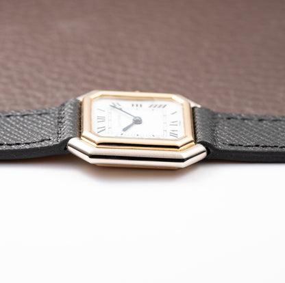 Cartier Ceinture "Paris" Dial 18K White & Yellow Gold PM Ref. 78210  from 1970s