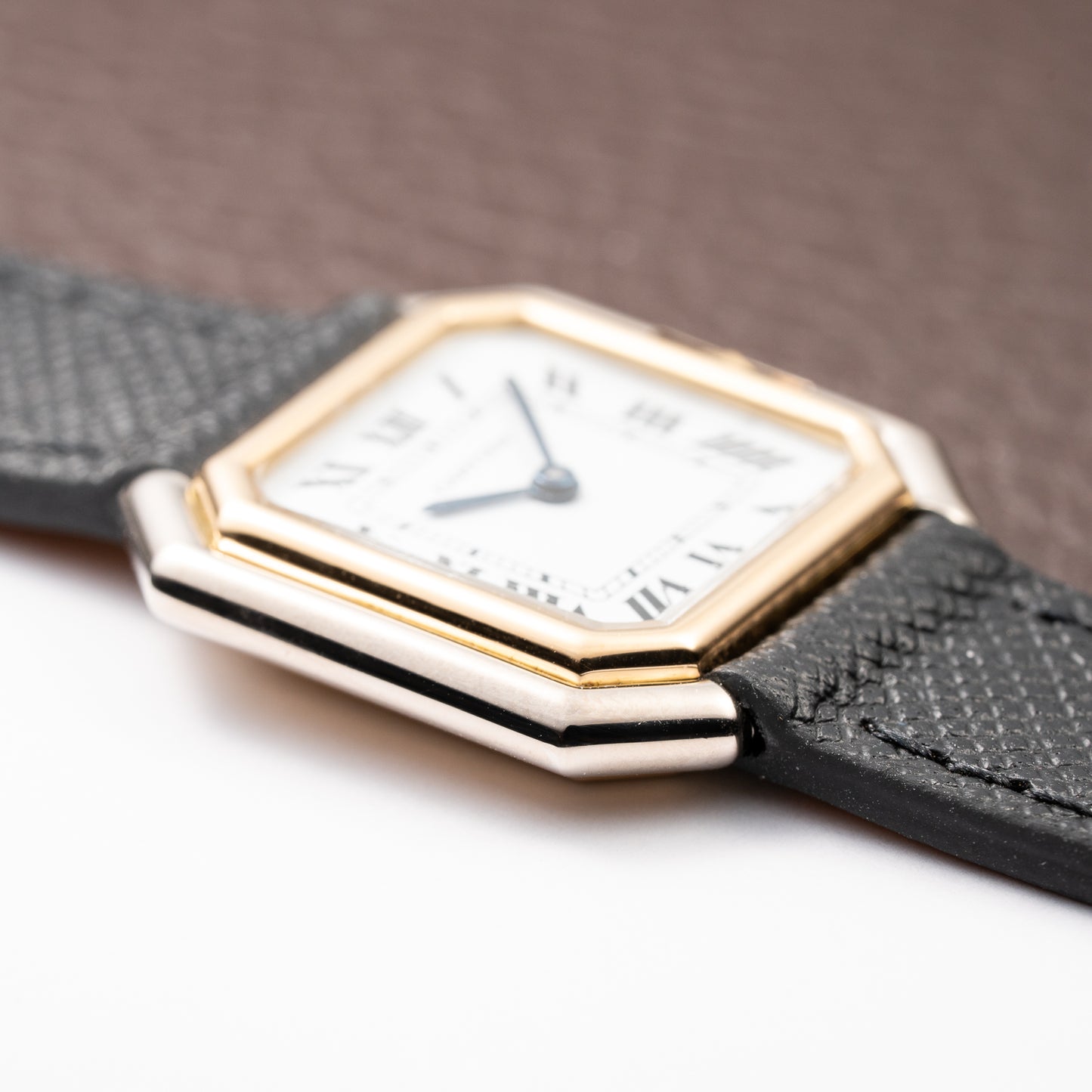 Cartier Ceinture "Paris" Dial 18K White & Yellow Gold PM Ref. 78210  from 1970s