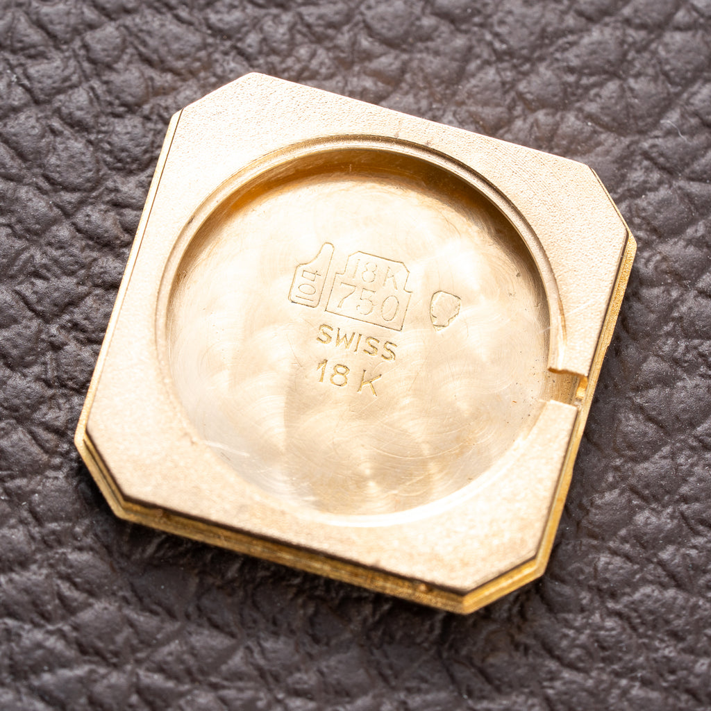 Cartier Ceinture 'Paris' Signed Dial 18K Yellow Gold GM Ref. 78099 from 1970s