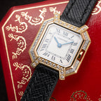 Cartier Ceinture Factory Diamond Tricolor Yellow, Pink, White Gold Ref. 66037 from 1980s